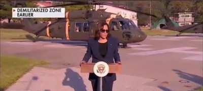 The Vice President announces alliance with North Korea