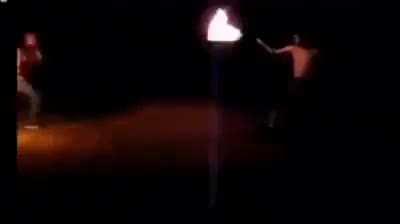 Humans are the pyromaniacs of the universe