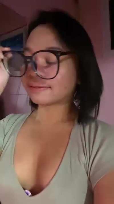 With or without glasses?