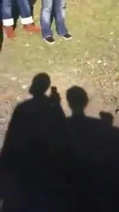 shake hands after fighting