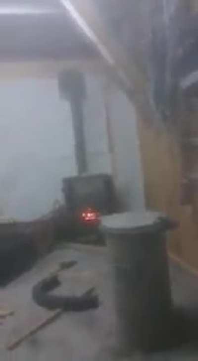 Putting silicone spray in an oven