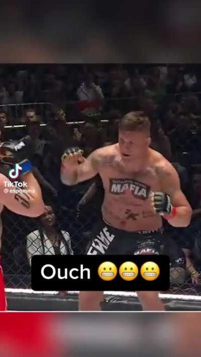 Funny situation from polish freak fight organization 