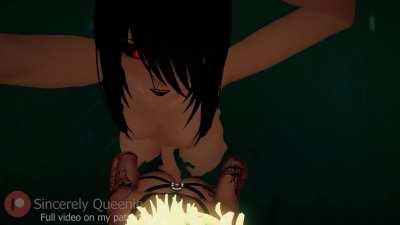 Femboy taking it deep