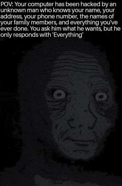 I feel like I'm being watched