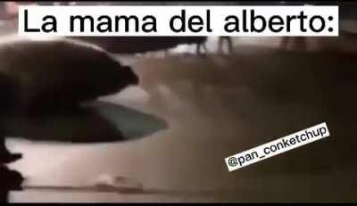 La mama del alberto