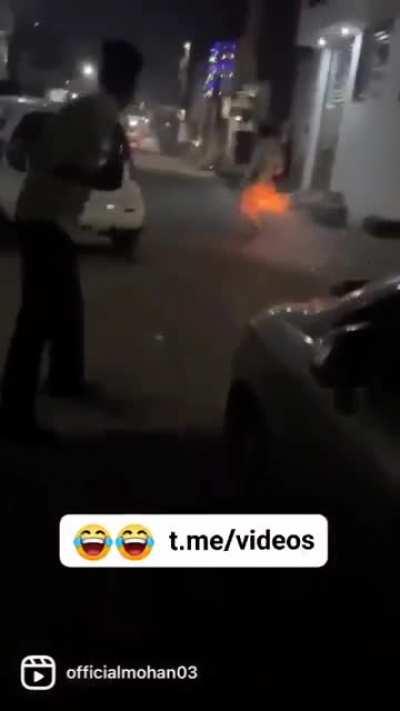 Instant karma …but funny