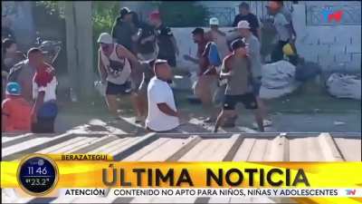 Pelea en Berazategui entre facciones de la UOCRA por una interna