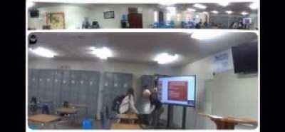 A locker fell on one of my teachers in my old high school last week