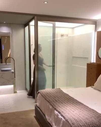 Self Opaquing In Room Bathroom