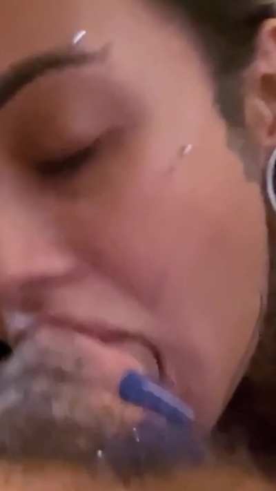 my baby likes the way i suck dick