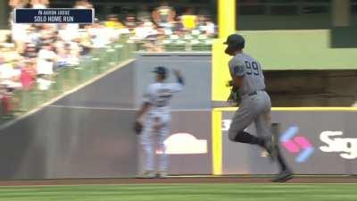 [Highlight] All rise for Judge's 59th home run of the season, his 2nd of the game!