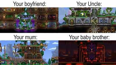 Terraria if it had Terrible Mobile Ads...