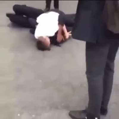 Kid attacks boy with autism, receives instant karma