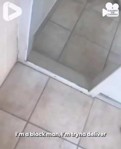 Man behind the delivery