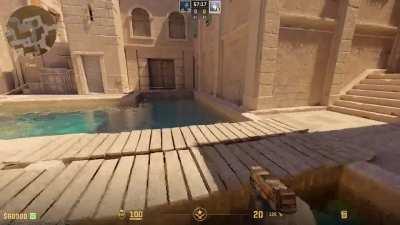 This corner on Anubis seemed suspicious so I decided to test it. Sure enough...