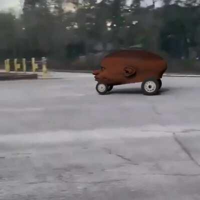 HUH?! DABABG CAR IN REAL LIFE LESS GOOO