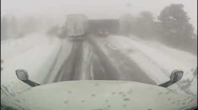 100 car pile up in Toronto today