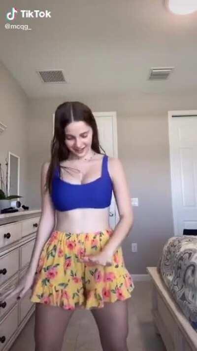 Cutie showing some skin