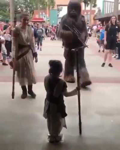 The force is with her