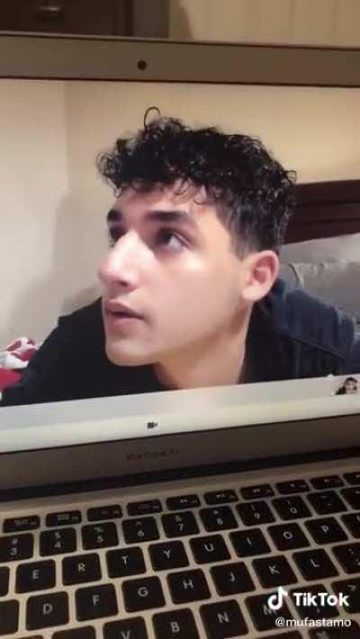 When he realizes he can’t delete it...