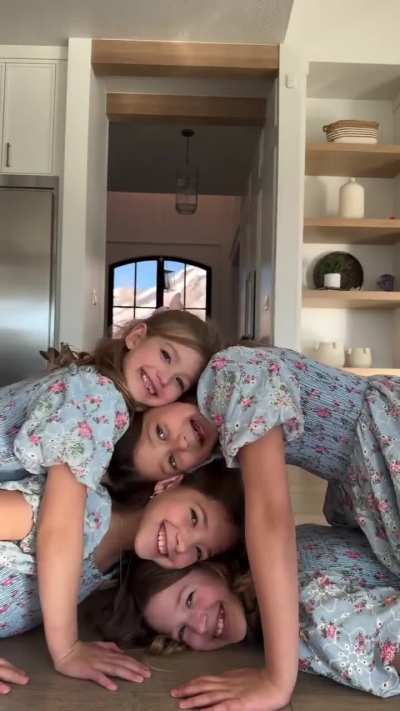 This is pure happiness. A beautiful family