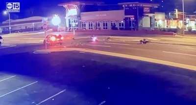 Hit-and-run driver that left a Phoenix motorcycle officer injured 12:30 AM 12/27/21