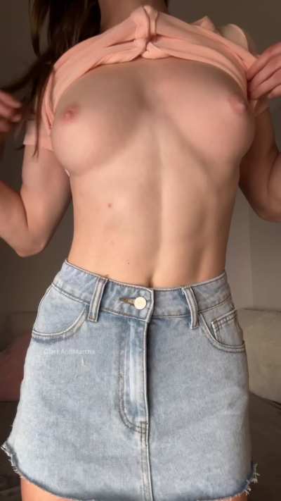 My petite and perky little boobs are always braless 