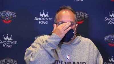Stan Van Gundy gives a great answer to why players are hesitant on getting the vaccine