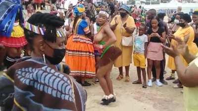 Beautiful and proud of her heritage