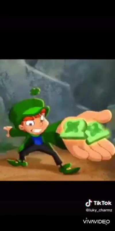 Have y'all seen the new lucky charms commercial (credit to @luky_charmz on tiktok)