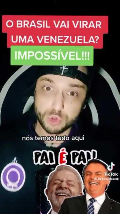 Hipocrisia se dizer patriota e ser viralata do 