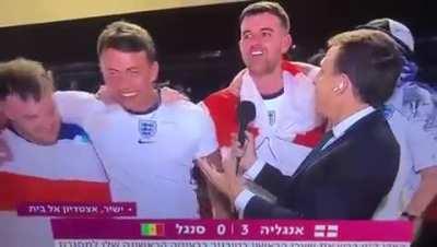 “Free Palestine” on Israeli TV