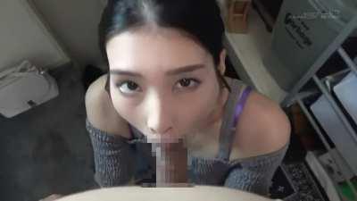 Suzu Honjo Blowjob & Facial