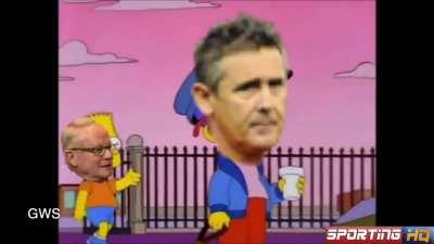 Your club's season summed up by The Simpsons