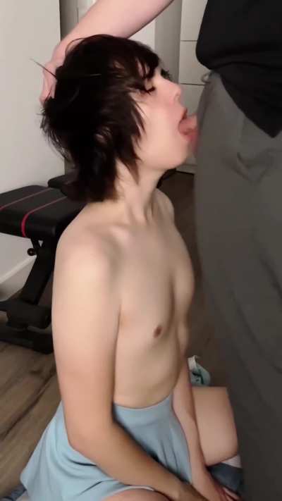 So happy to be on my knees