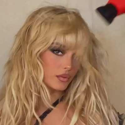 the way she licked her lips