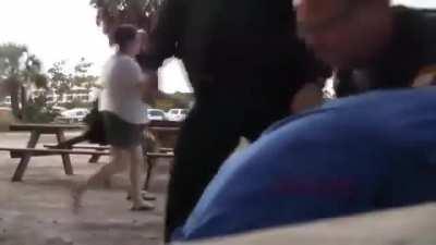 WCGW flipping over the popo and recording