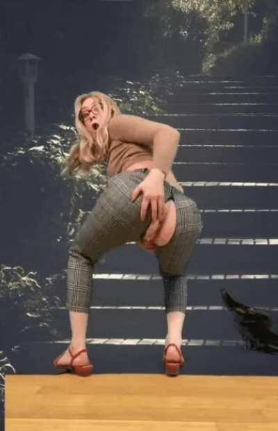 A minor wardrobe malfunction