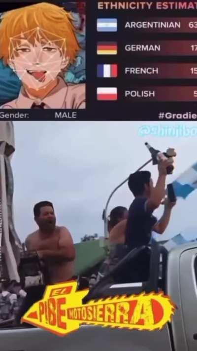 Chainsaw man is Argentina propaganda 