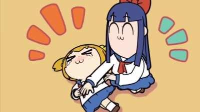 Just Majima and Kiryu becoming anime girls and tickling each other