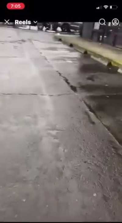 Witnesses, video: ICE vehicle ran over legs of man [intentionally by the looks of it] detained in Vancouver