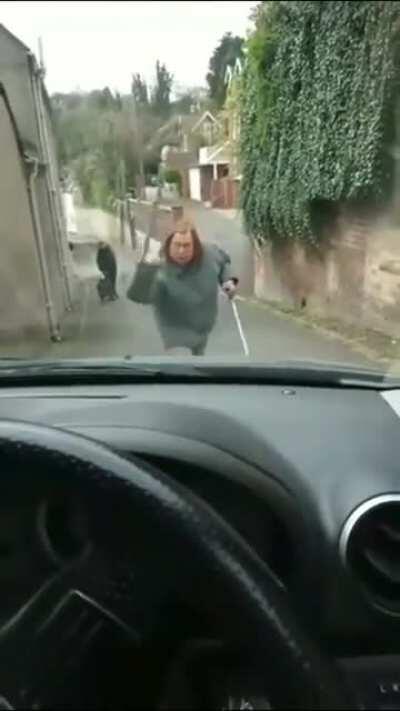 Beware of the redheaded Karen!!!