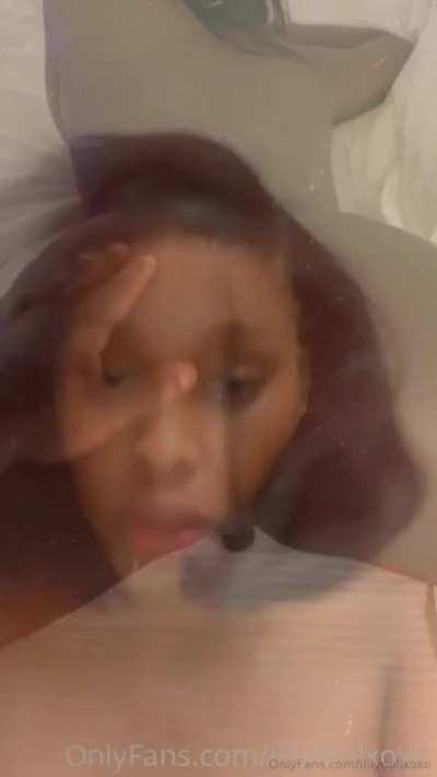 Lily sucks and fucks🥵