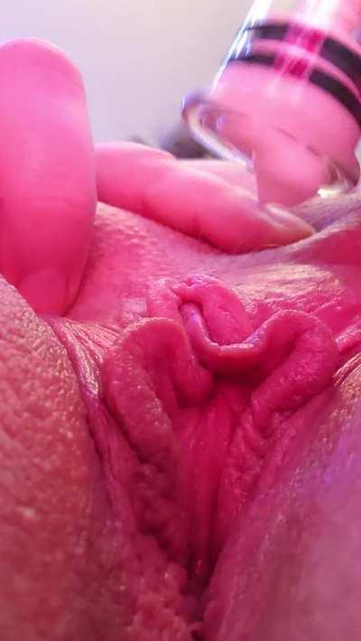 Pumped with numbing cream