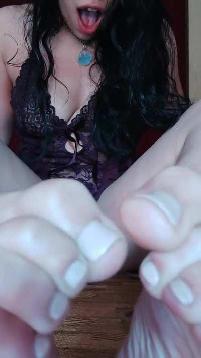 I always make custom content! 💀👣❤️‍🔥