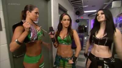 Nikki bella mocks paige