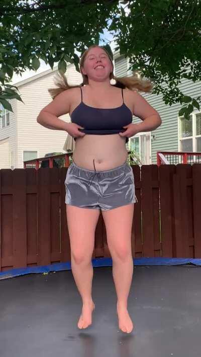Come join me on the trampoline 💕💕🙃 (OC)