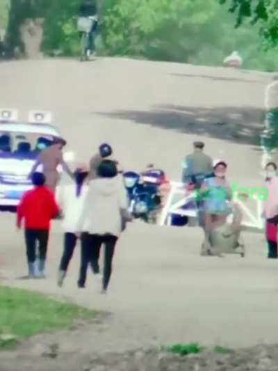 Car accident in North Korea