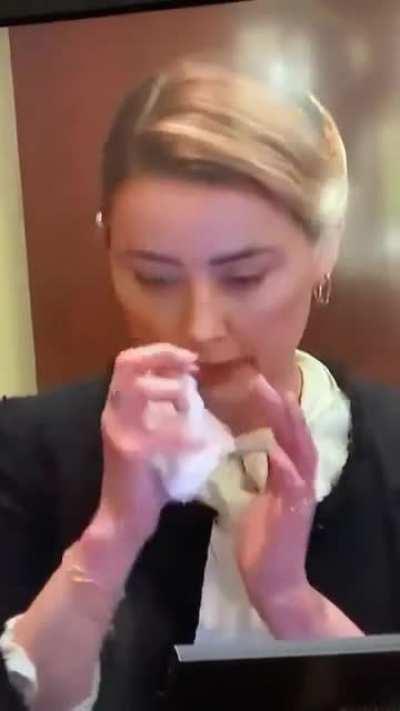 questionable amber heard moment to say the least