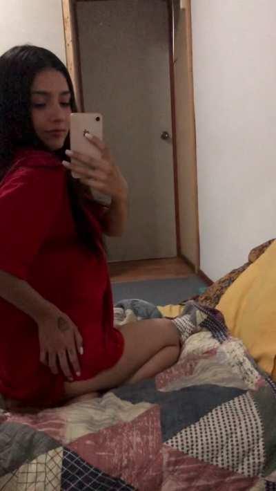 latina ass is fire, wanna try?